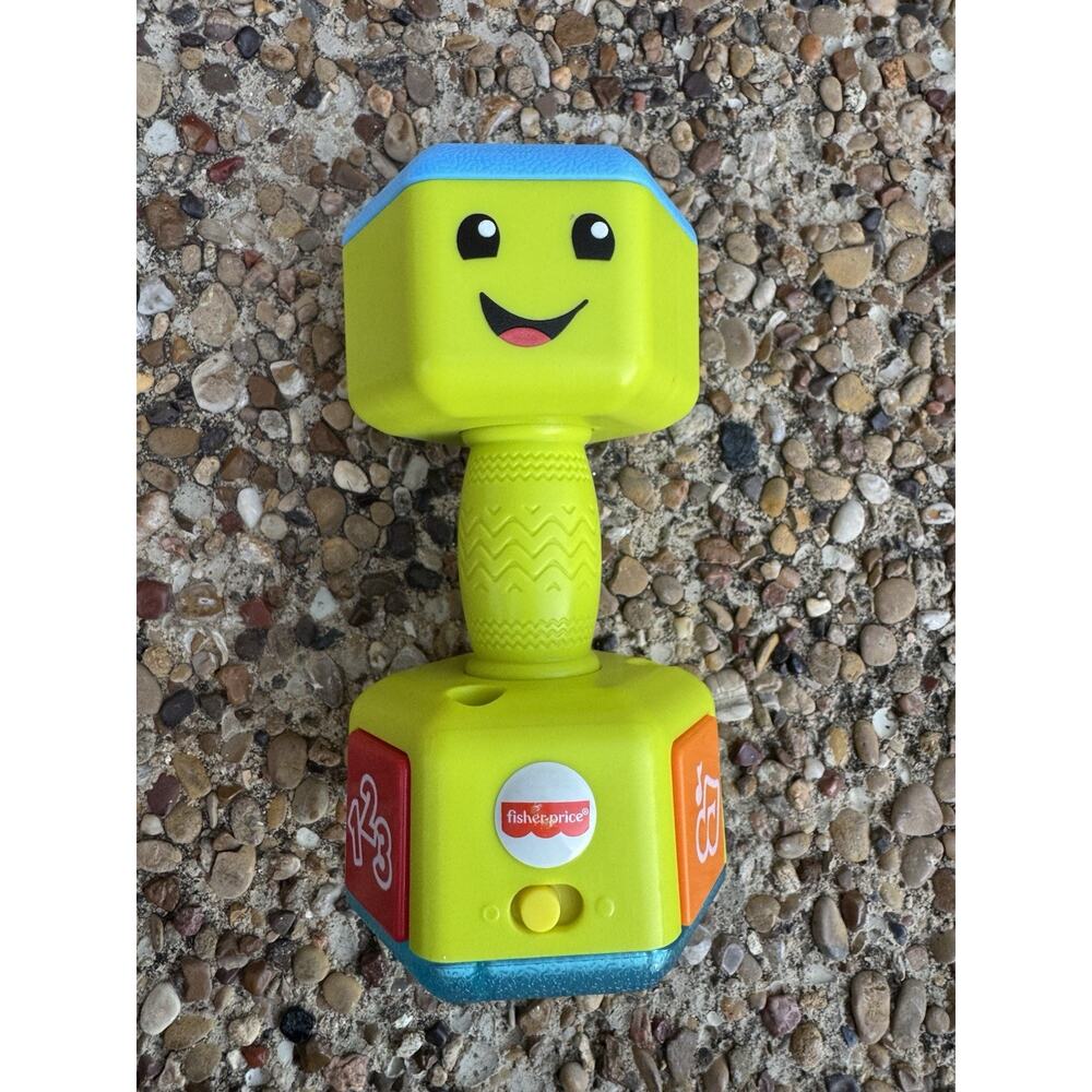 🌞Fisher-Price Dumbbell Rattle Toy